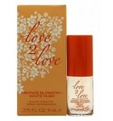 LOVE 2 LOVE ORANGE BLOSSOM + WGITE MUSK EDT 11 ML