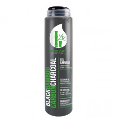 DIET ESTHETIC.BLACK CARBON CHARCOAL, GEL LIMPIADOR USO DIARIO 200ML. PARA TODO TIPO DE PIEL