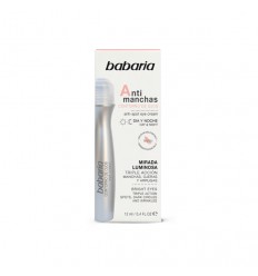 BABARIA ANTI-MANCHAS CONTORNO DE OJOS 12ML. TRIPLE ACCION: MANCHA OJERAS Y ARRUGAS
