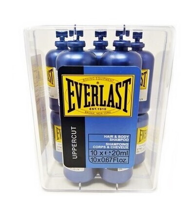 EVERLAST UPPERCUT HAIR & BODY SHAMPOO 10 X 20 ML