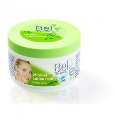 BEL PREMIUM. DISCOS HÚMEDOS DESMAQUILLANTES MICELARES + ALOE VERA. 30 UNIDADES
