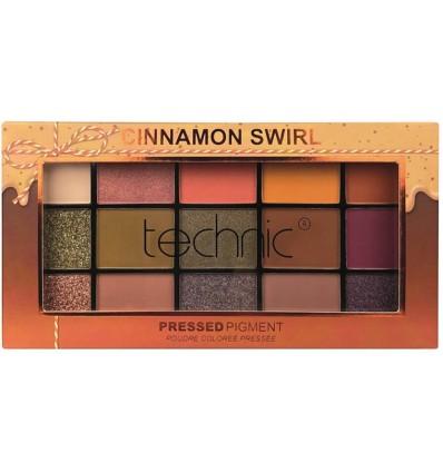 TECHNIC PRESED PIGMNENT PALETTE CINNAMON SWIRL