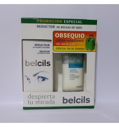 BELCILS REDUCTOR DE BOLSAS DE OJOS 30ML. PARPAD0S. OBSEQUIO CREMA HIDRATANTE TAMAÑO VIAJE 25ML