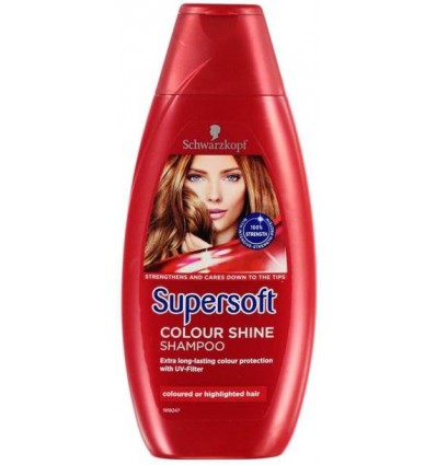 SCHWARZKOPF SUPERSOFT COLOUR SHINE SHAMPOO 400 ML