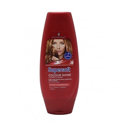 SCHWARZKOPF SUPERSOFT COLOUR SHINE CONDITIONER 250 ML