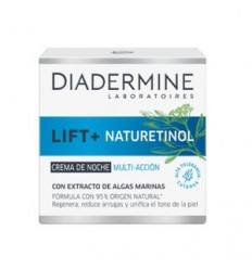 DIADERMINE LIFT+ NATURETINOL. CREMA DE NOCHE MULTI-ACCIÓN 50ML. CON 95% DE ORIGEN NATURAL