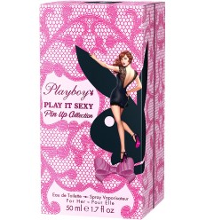 PLAYBOY PLAY IT SEXY PIN UP COLLECTION EDT 50 ml spray woman PLAYBOY PLAY IT SEXY PIN UP COLLECTION EDT 50 ml spray woman