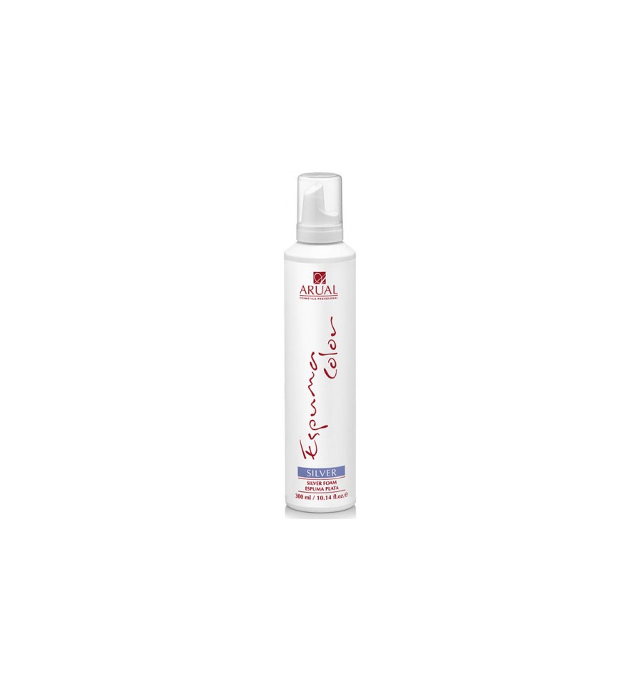 ARUAL SILVER ESPUMA COLOR CAPILAR 300 ML - Cosmetics & Co