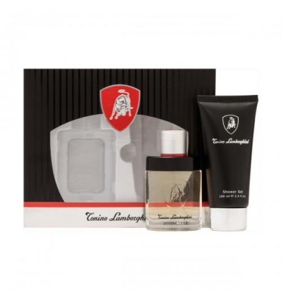 TONINO LAMBORGHINI INVENCIBLE EDT 75 ML SPRAY + GEL 150 ML