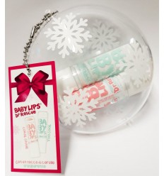 MAYBELLINE BOLA NAVIDAD con 2 BABY LIPS ( Coral Crave y Too Cool )