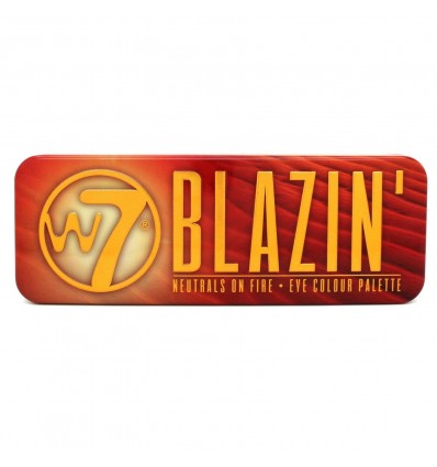 W7 BLAZIN PALETA 12 SOMBRAS NATURALES FUEGO 15,6 g
