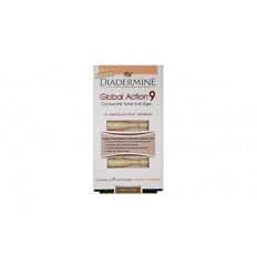 DIADERMINE GLOBAL ACTION 9 CONCENTRADO ANTI.-EDAD 10 AMPOLLAS CON VIT C CONCENTRADA