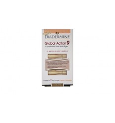 DIADERMINE GLOBAL ACTION 9 CONCENTRADO ANTI.-EDAD 10 AMPOLLAS CON VIT C CONCENTRADA