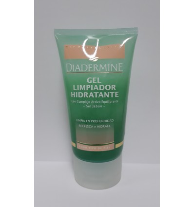 DIADERMINE GEL LIMPIADOR HIDRATANTE 150ML SIN JABON REFRESCA E HIDRATA TODO TIPO DE PIEL