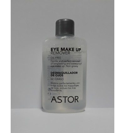 ASTOR EYE MAKE UP DESMAQUILLANTE DE OJOS OIL FREE 30ML TAMAÑO VIAJE