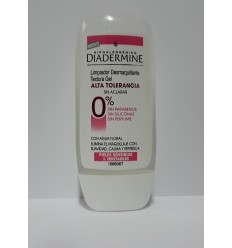 DIADERMINE ALTA TOLERANCIA LIMPIADOR DESMAQUILLANTE TEXTURA GEL 30ML TAMAÑO VIAJE