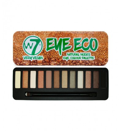 W7 VERY VEGAN ECO NATURAL NUDES EYE COLOUR PALETTE