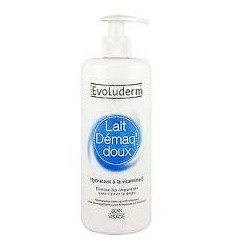EVOLUDERM LECHE DESMAQUILLANTE 500ML CON VITAMINA E