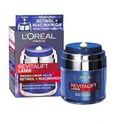 LOREAL REVITALIFT LASER PRESSED CREAM RETINOL + NIACINAMIDA 50 ML