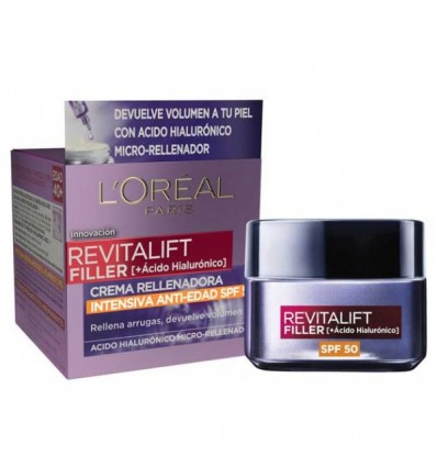 LOREAL FILLER CREMA RELLENADORA INTENSIVA SPF 50 50 ML