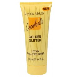 ALYSSA ASHLEY COCO VAINILLA GOLDEN GLITTER LOTION 100 ML