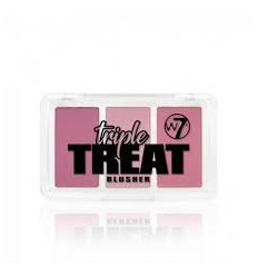 W7 TRIPLE TREAT BLUSHER - LIVE LAUGH LOVE 13 g