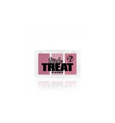W7 TRIPLE TREAT BLUSHER - LIVE LAUGH LOVE 13 g