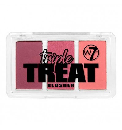 W7 TRIPLE TREAT BLUSHER READY SET GO 13 g