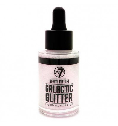 W7 BEAM ME UP! GALACTIC GLITTER LIQUID ILLUMINATOR - TOTAL ECLIPSE 25 ml