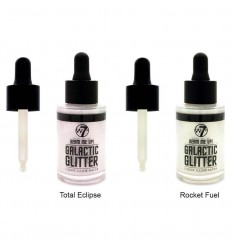 W7 BEAM ME UP! GALACTIC GLITTER LIQUID ILLUMINATOR - TOTAL ECLIPSE 25 ml