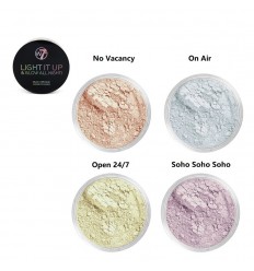 W7 LIGHT IT UP & GLOW ALL NIGHT! SOHO SOHO SOHO 4 g