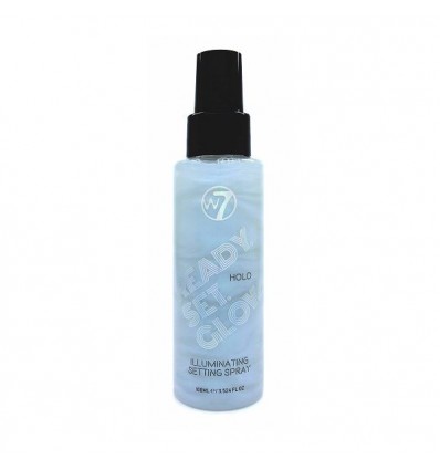 W7 READY SET GLOW SPRAY FIJADOR ILUMINADOR HOLO