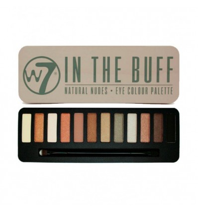 W7 IN THE BUFF NATURAL NUDES PALETA 12 SOMBRAS 15,6 g