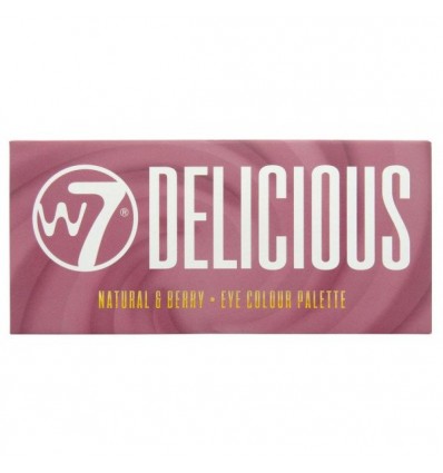 W7 DELICIOUS NATURAL Y BERRY PALETA DE 12 SOMBRAS 11,2 g