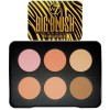 W7 BIG BLUSH PALETA 6 tonos 12 g ( envase metálico )