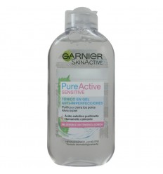 GARFNIER PURE ACTIVE SENSITIVE TONICO EN GEL ANTI-IMPERFECCIONES 200ML PIEL SENSIBLE TENDENCIA ACNEICA