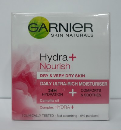 GARNIER HYDRA+ NOURISH CREMA DE DIA NUTRITIVA 50ml