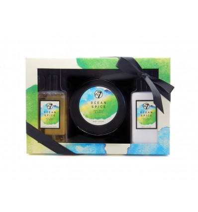 W7 OCEAN SPICE BATH AND BODY SET