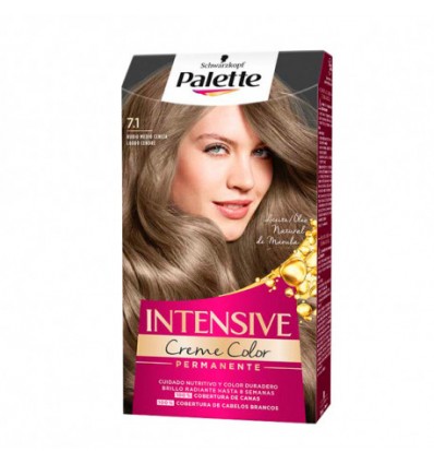 PALETTE INTENSE CREAM COLOR 7.1 RUBIO MEDIO CENIZA