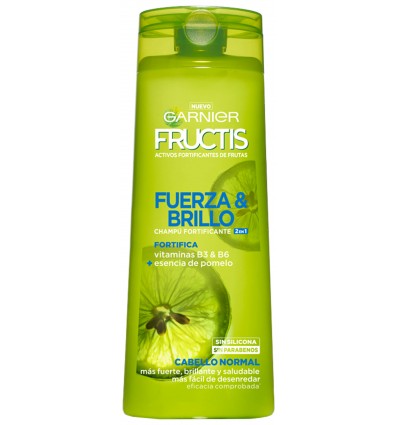 FRUCTIS FUERZA Y BRILLO CHAMPÚ 360 ML