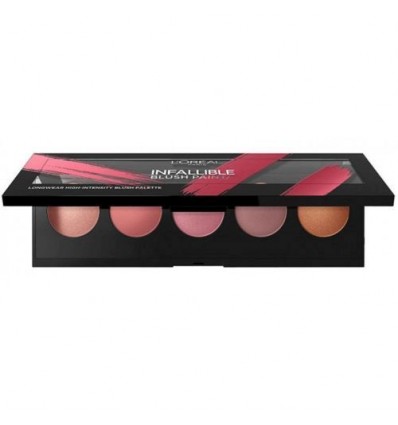 L'ORÉAL INFAILLIBLE BLUSH PAINT LONGWEAR HIGH-INTENSITY PALETTE AMBERS 10 g