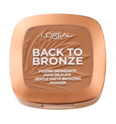 LOREAL BACK TO BRONZE POLVO BRONCEADOR MATE 02 SUNKISS 9 g