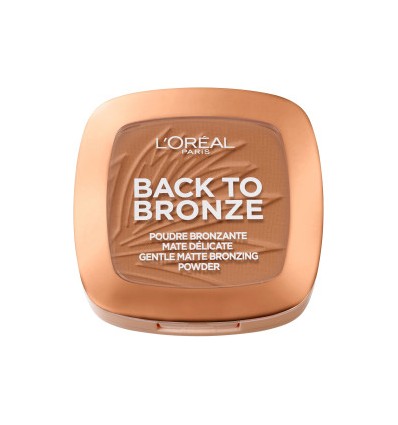 LOREAL BACK TO BRONZE POLVO BRONCEADOR MATE 02 SUNKISS 9 g