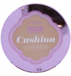 LOREAL NUDE MAGIQUE CUSHION 04 ROSE VANILLA 14.6 GR LOREAL NUDE MAGIQUE CUSHION 04 ROSE VANILLA 14.6 GR