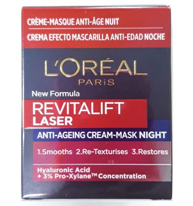 LOREAL REVITALIFT LASER CREMA DE NOCHE 15ml