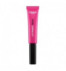LOREAL LIP PAINT MATTE LIQUID LIPSTICK 202 KING PINK 8 ML