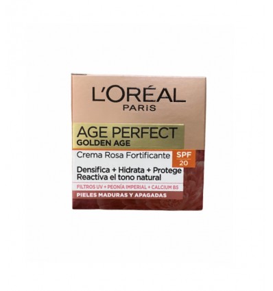 LOREAL AGE PERFECT GOLDEN AGE SPF20 CREMA ROSA FORTIFICANTE 50ml