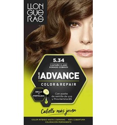 LLONGUERAS ADVANCE TINTE 5,34 CASTAÑO CLARO DORADO COBRIZO