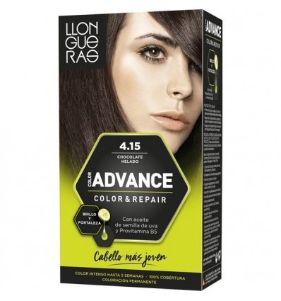 LLONGUERAS ADVANCE TINTE 4.15 CHOCOLATE HELADO