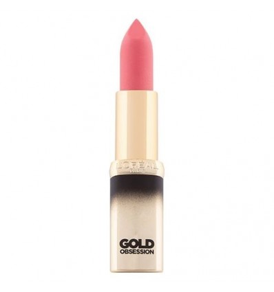 LOREAL COLOR RICHE GOLD OBSESSION BARRA LABIAL PINK GOLD